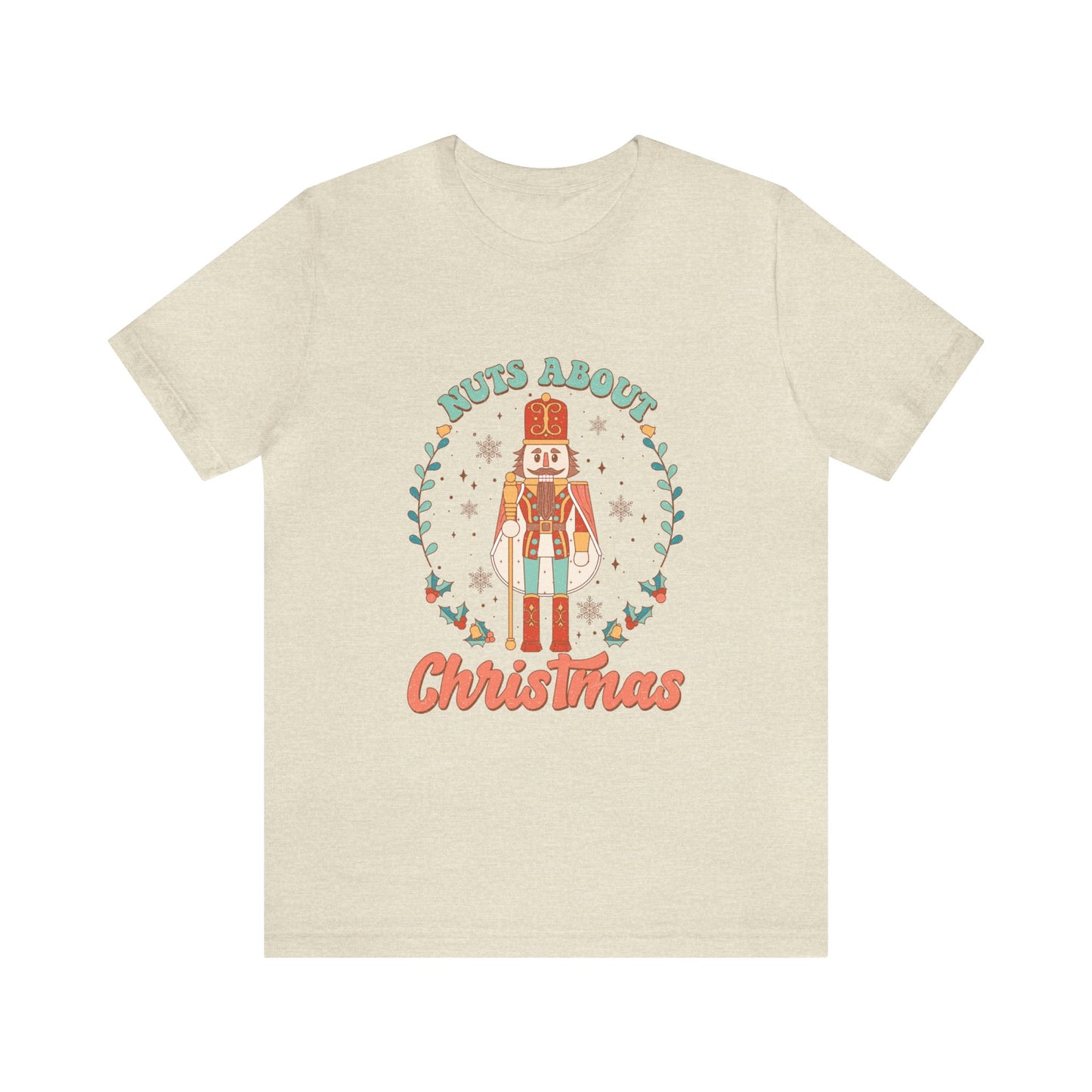 Nuts About Christmas Women's Short Sleeve Christmas T Shirt