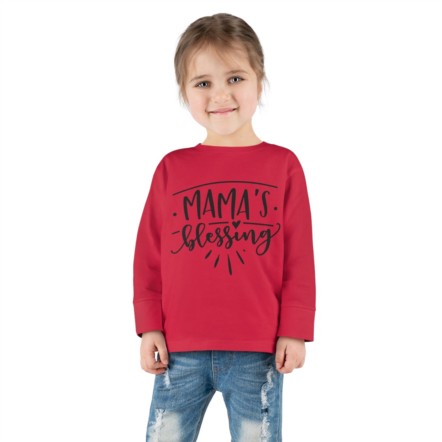 Mama's Blessing Toddler Long Sleeve Tee