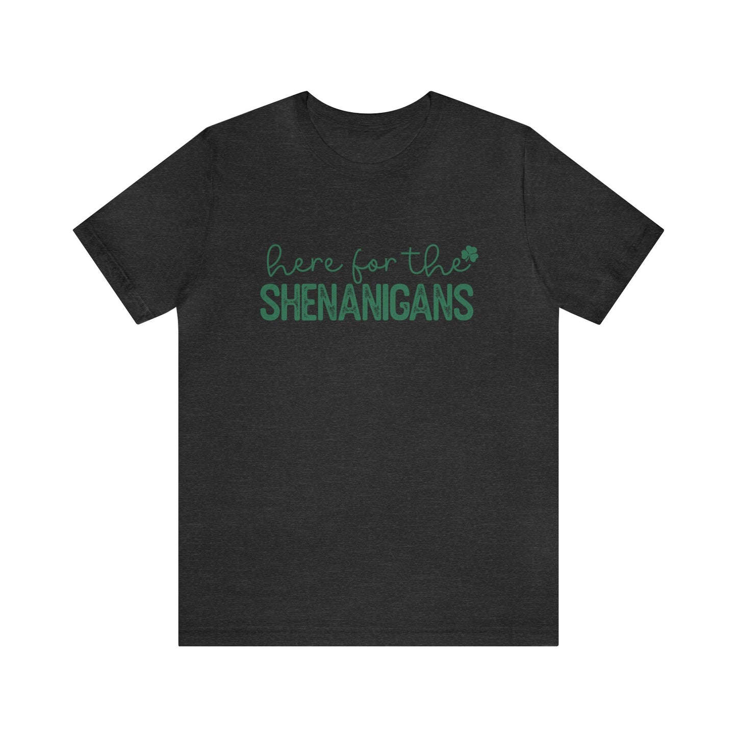 St. Patrick's Day Here for the Shenanigans Women's Tshirt