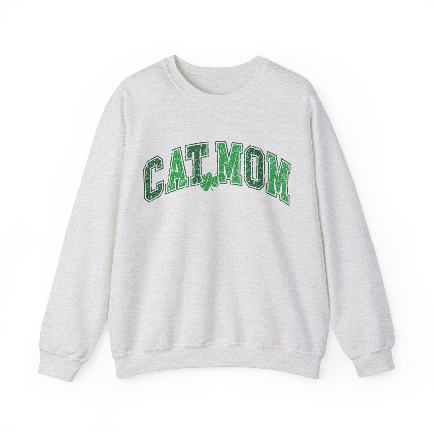 Cat Mom St. Patrick's Day Women's Sweatshirt