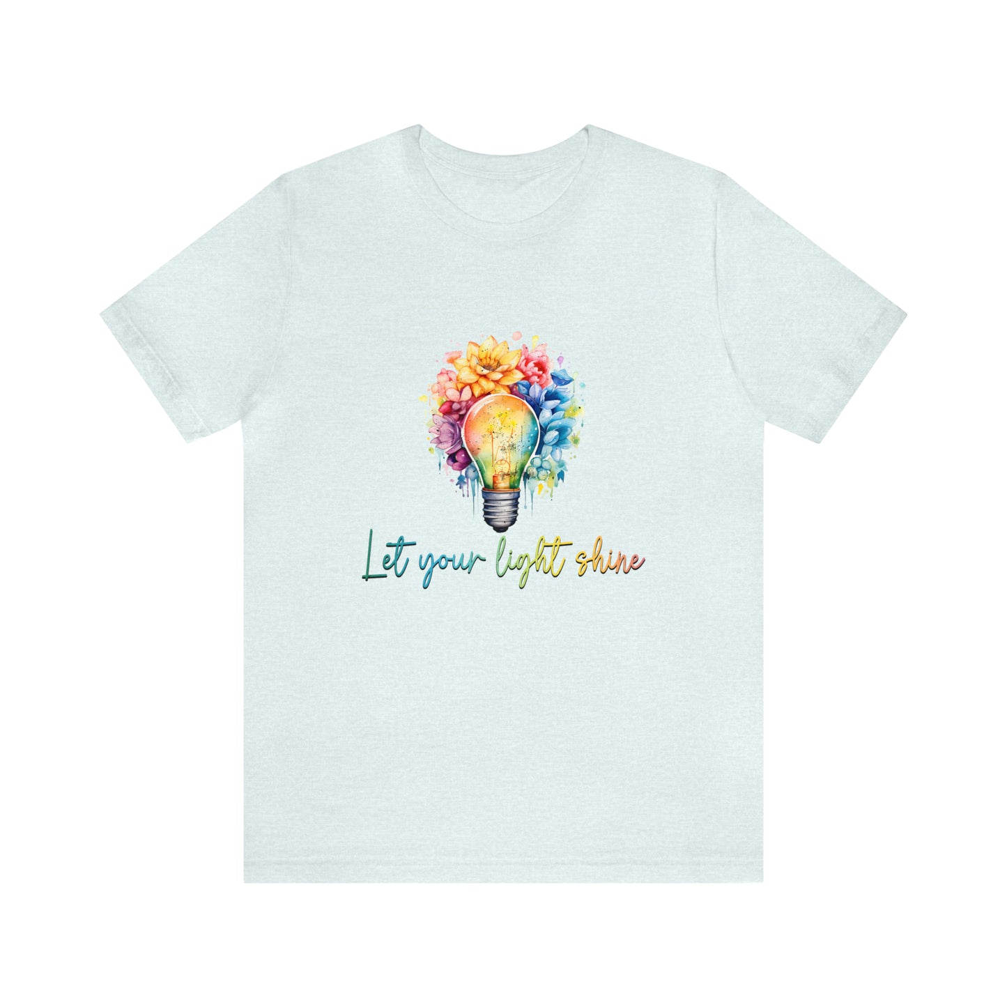 Let your light shine autism advocate Short Sleeve Women's Tee