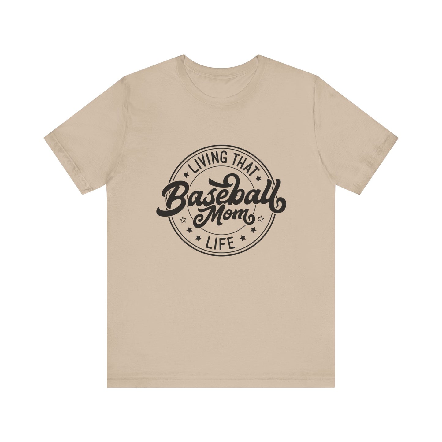 Livin' That Baseball Mom Life  - Baseball Mom Women's Short Sleeve Tee