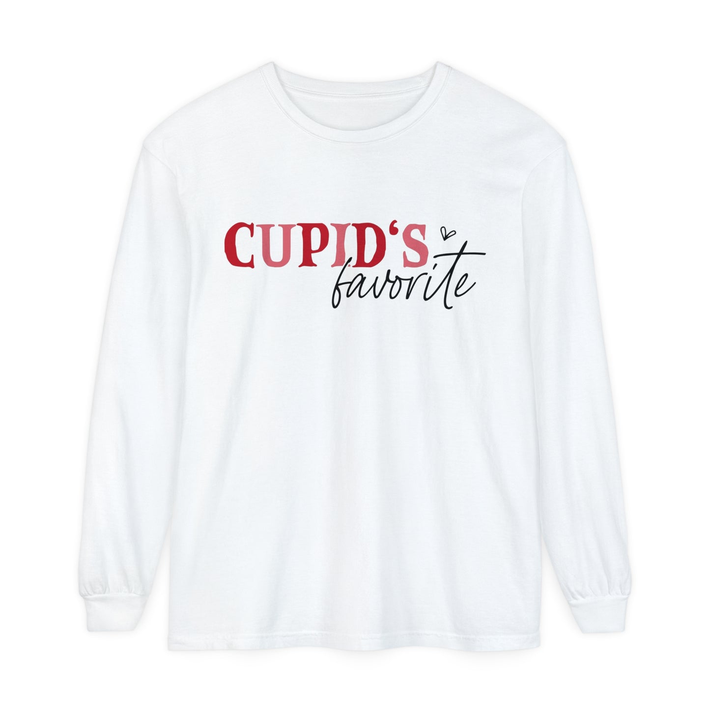 Cupid's Favorite Women's Valentine Loose Long Sleeve T-Shirt