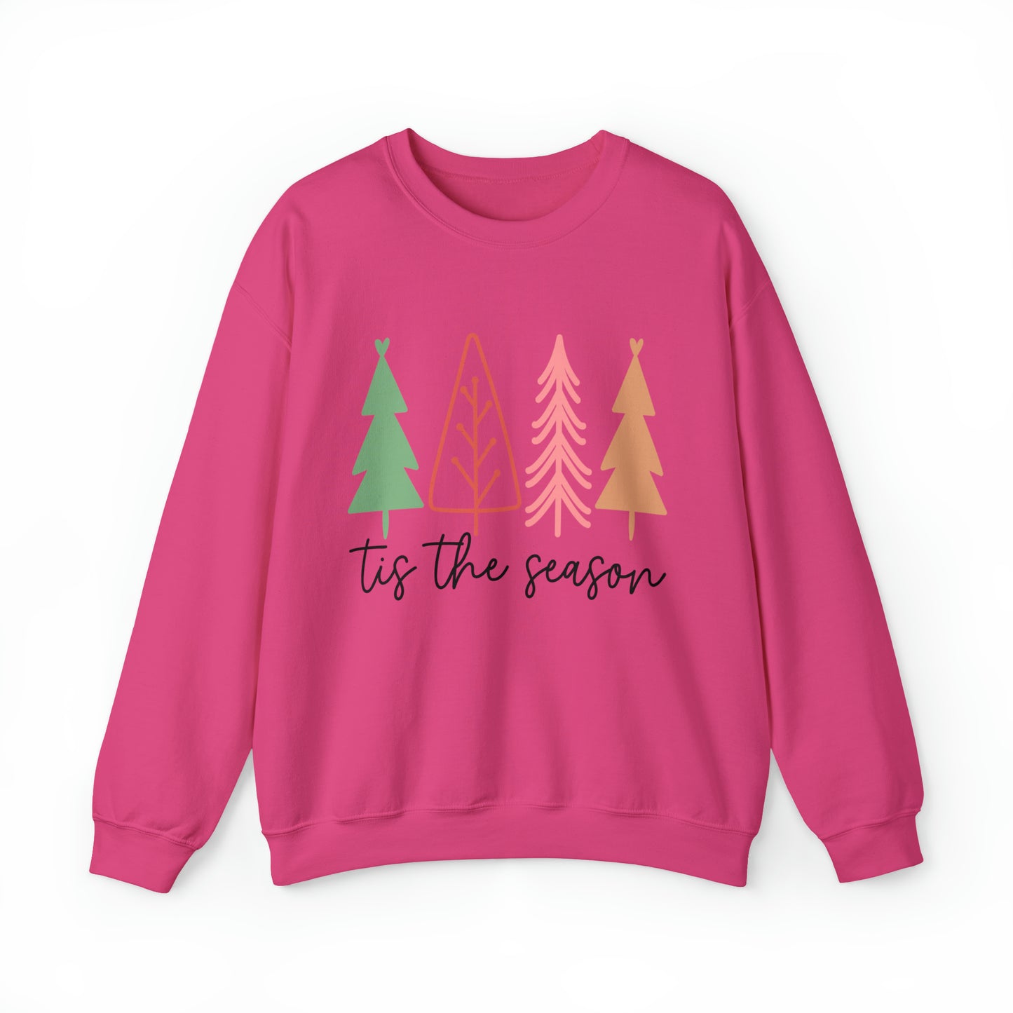 Tis the season Women's Christmas Crewneck Sweatshirt