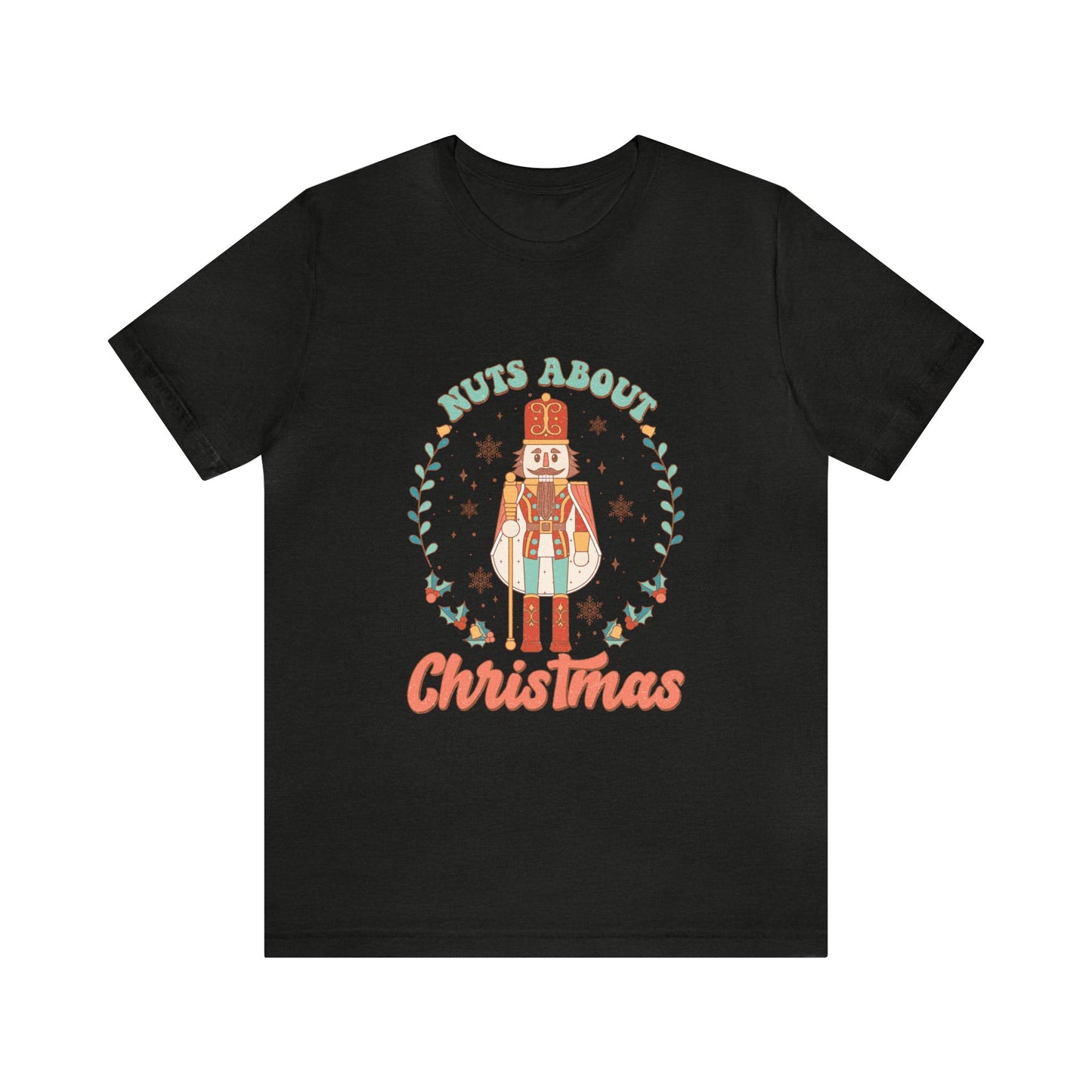 Nuts About Christmas Women's Short Sleeve Christmas T Shirt