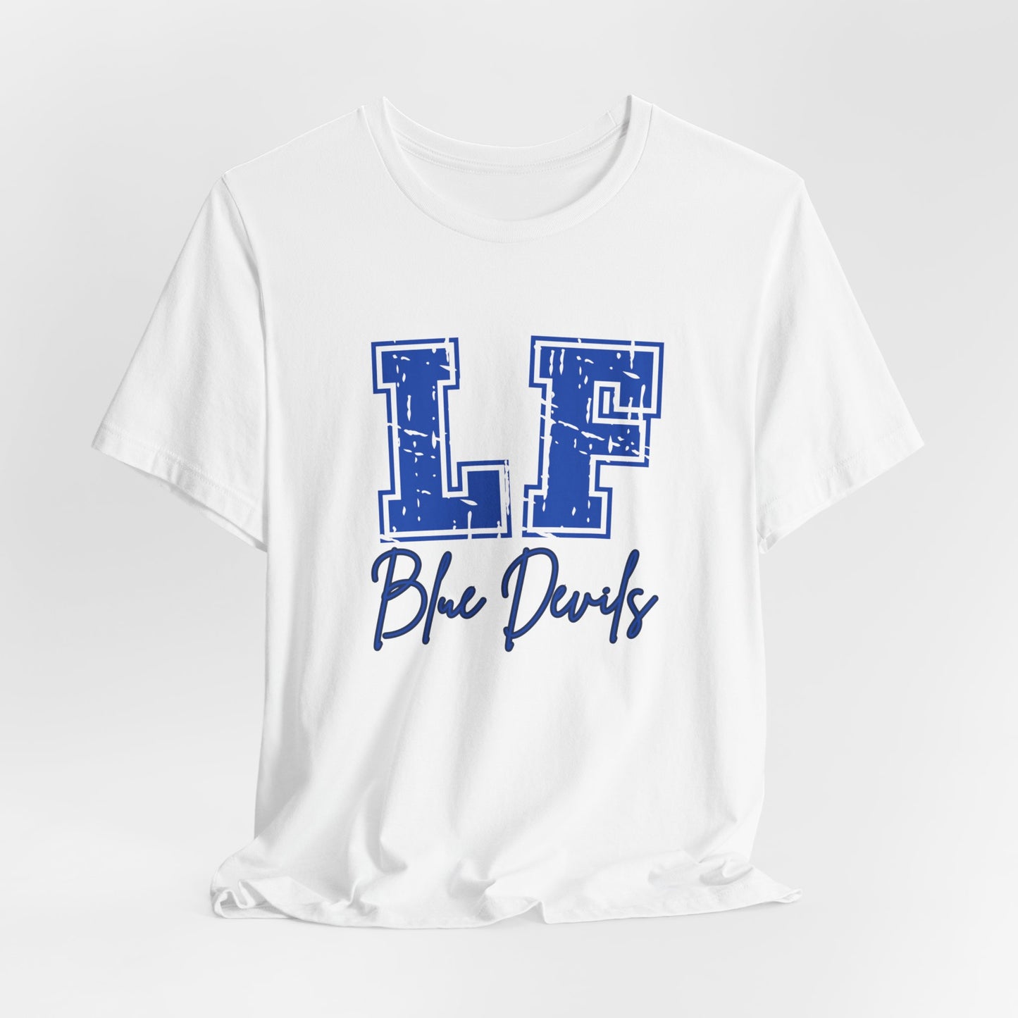 Lake Fenton Blue Devils Adult Unisex Short Sleeve Tee