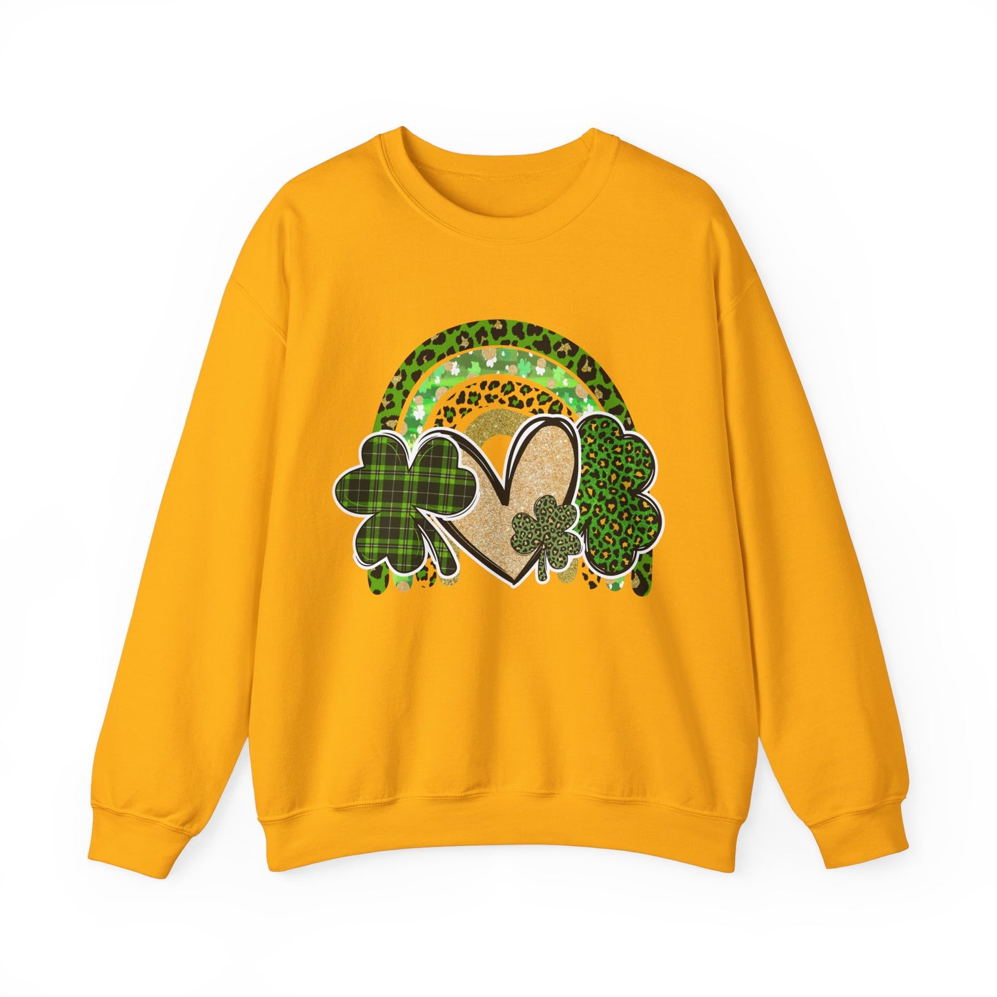 Shamrock Rainbow St. Patrick's Day Shamrock Women's Sweatshirt