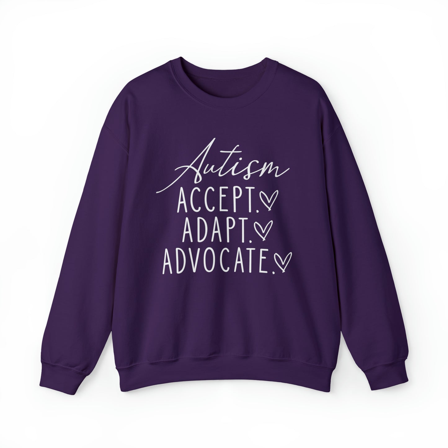 Autism Accept Women's Crewneck Sweatshirt
