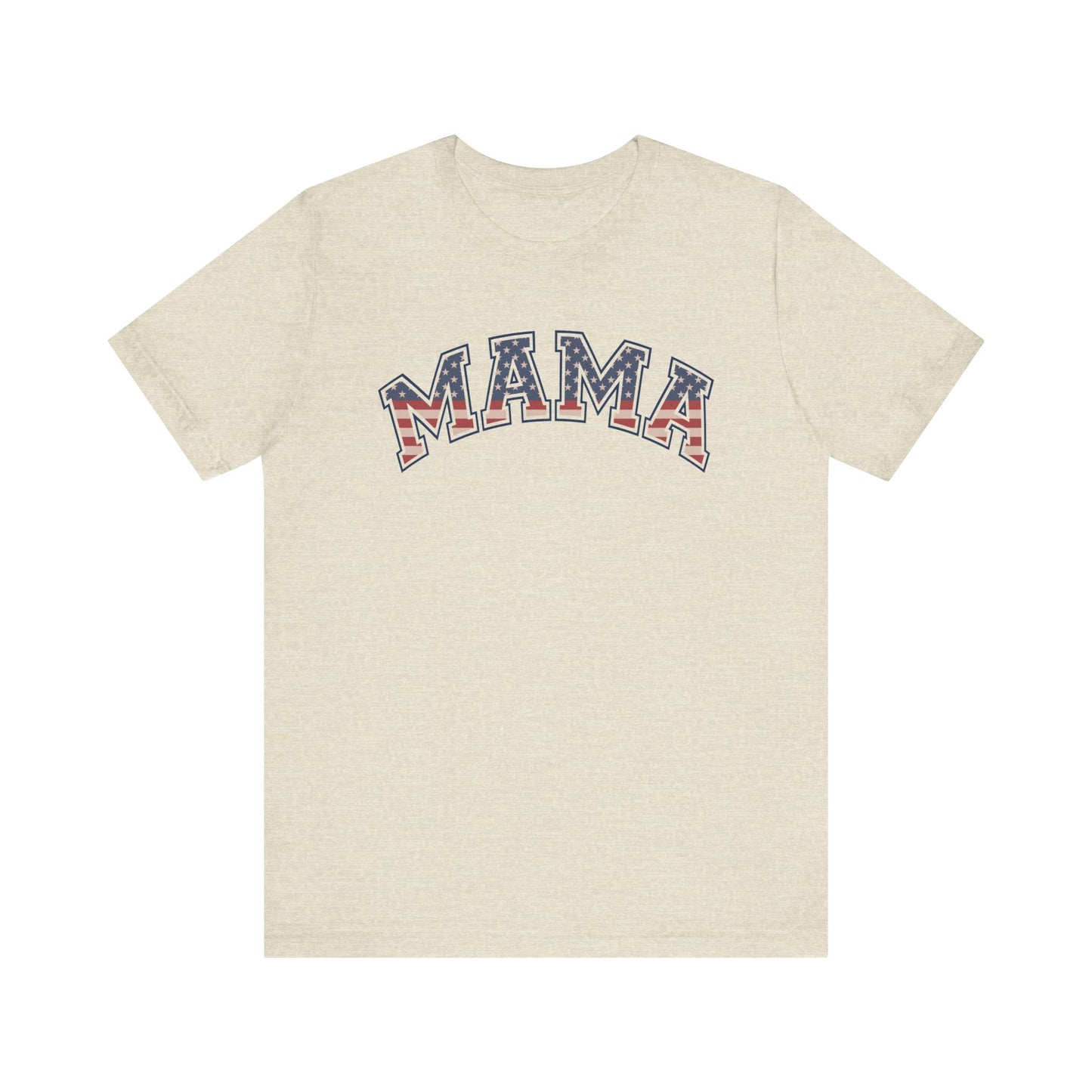 MAMA American Flag Women's Tshirt