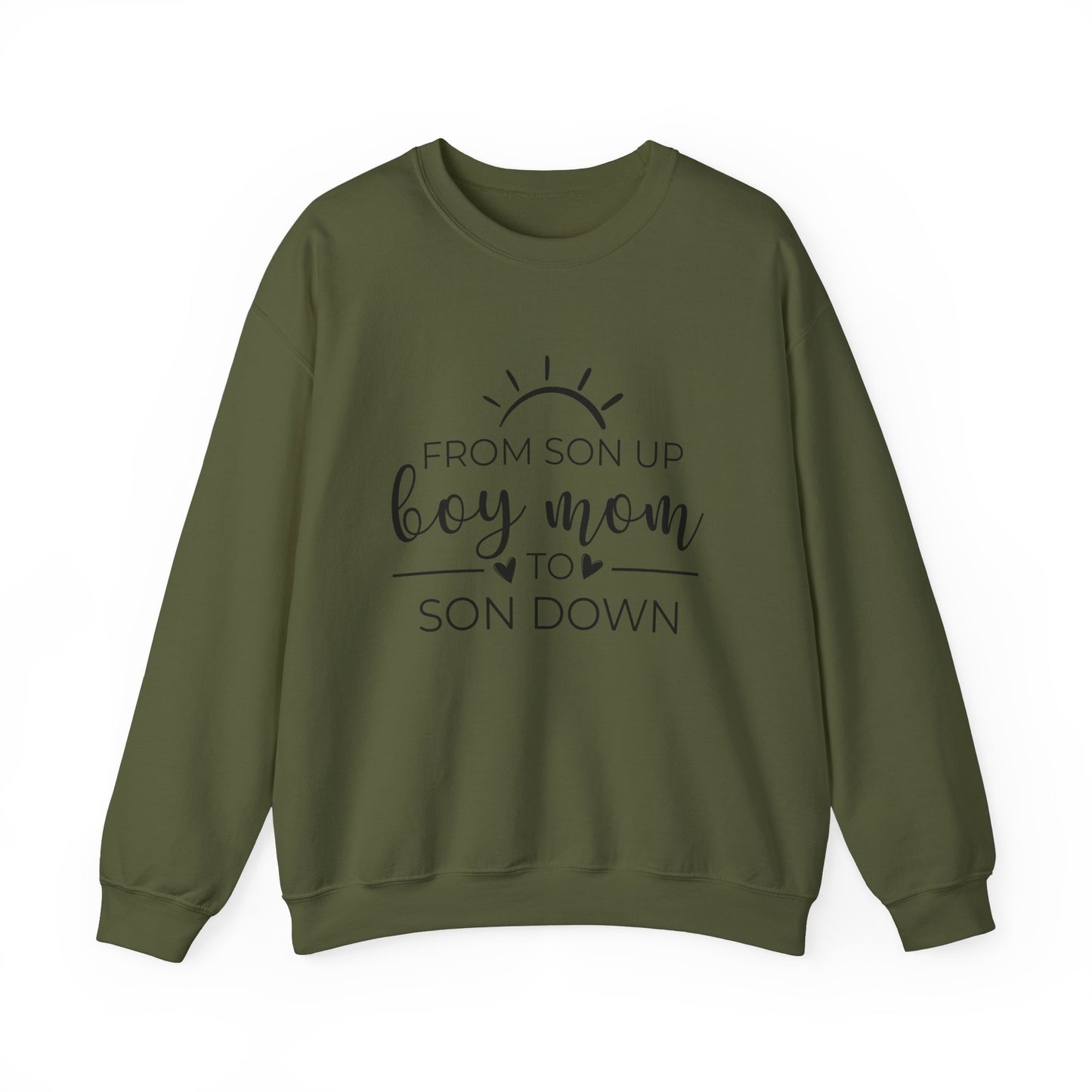 Boy Mom from son up to son down Women's Sweatshirt