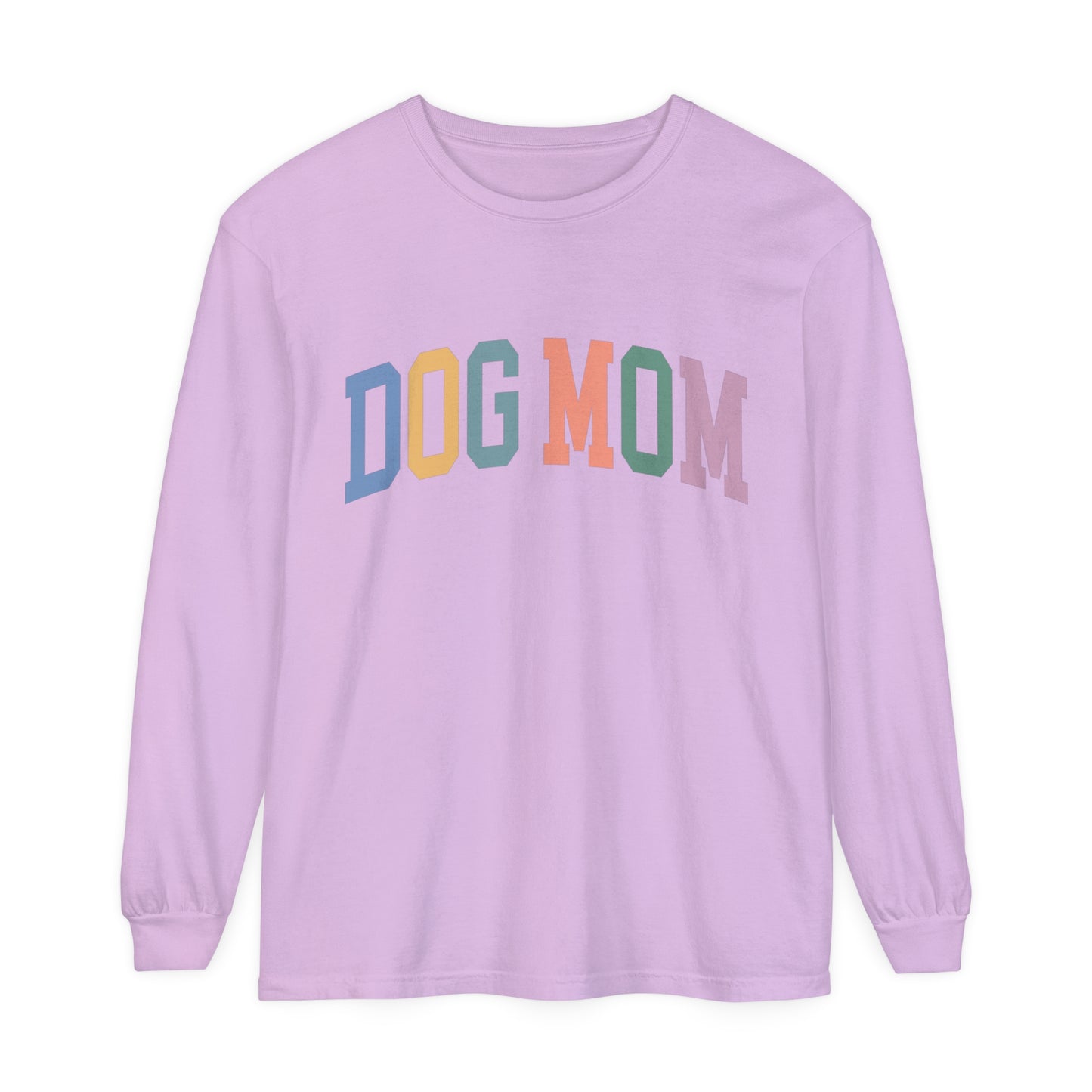 DOG Mom Women's Loose Long Sleeve T-Shirt