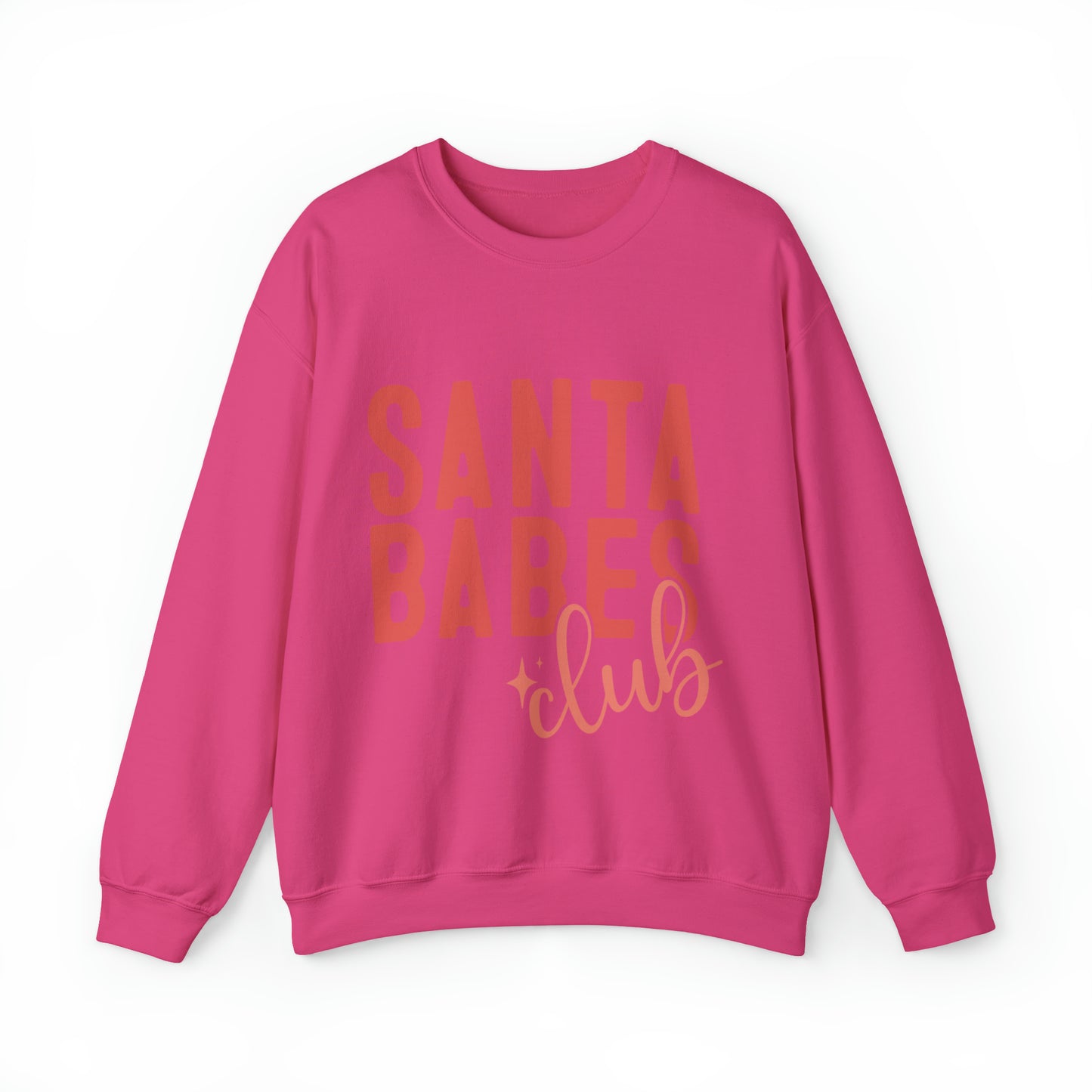 Santa Babes Club Women's Christmas Crewneck Sweatshirt