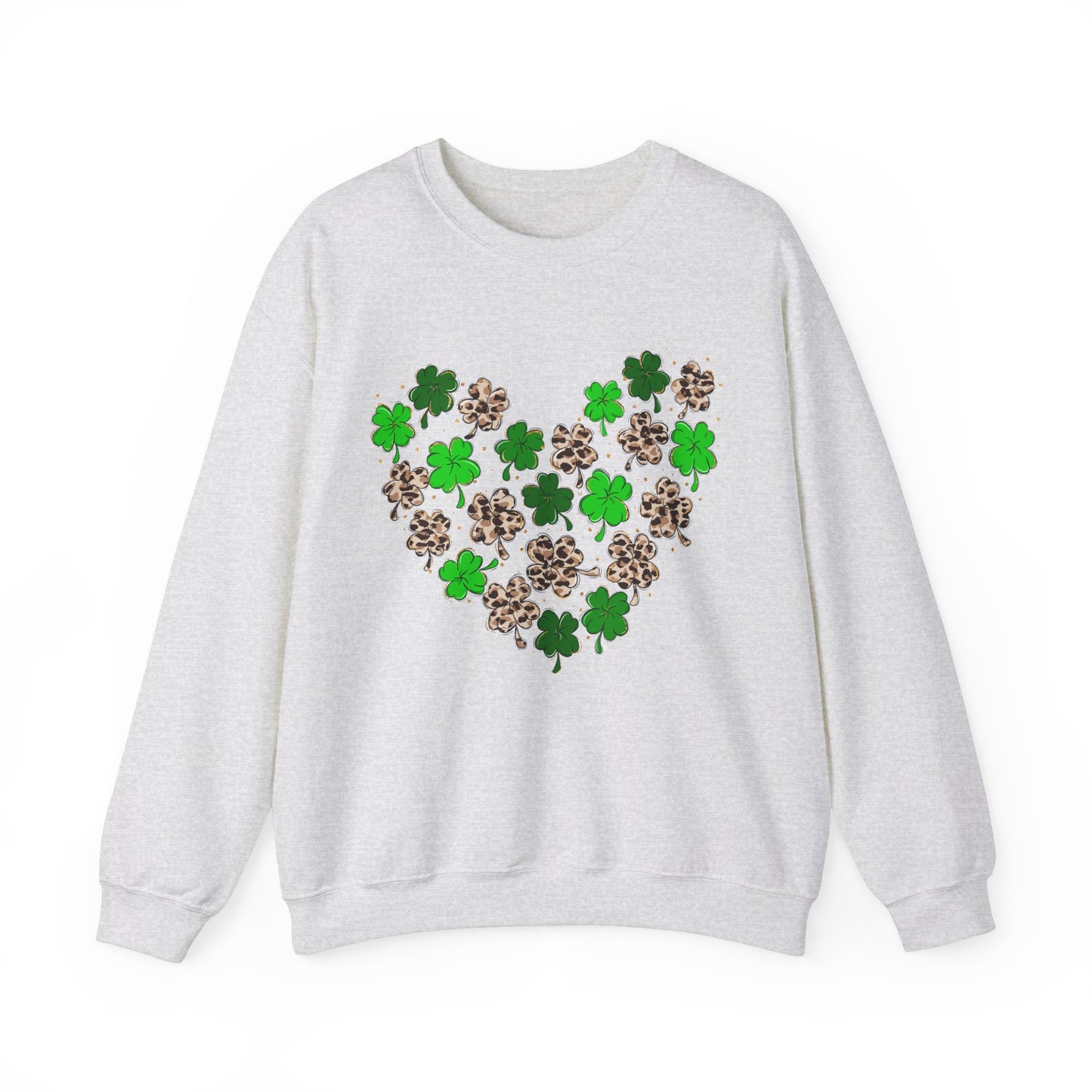 Shamrock Heart St. Patrick's Day Women's Sweatshirt