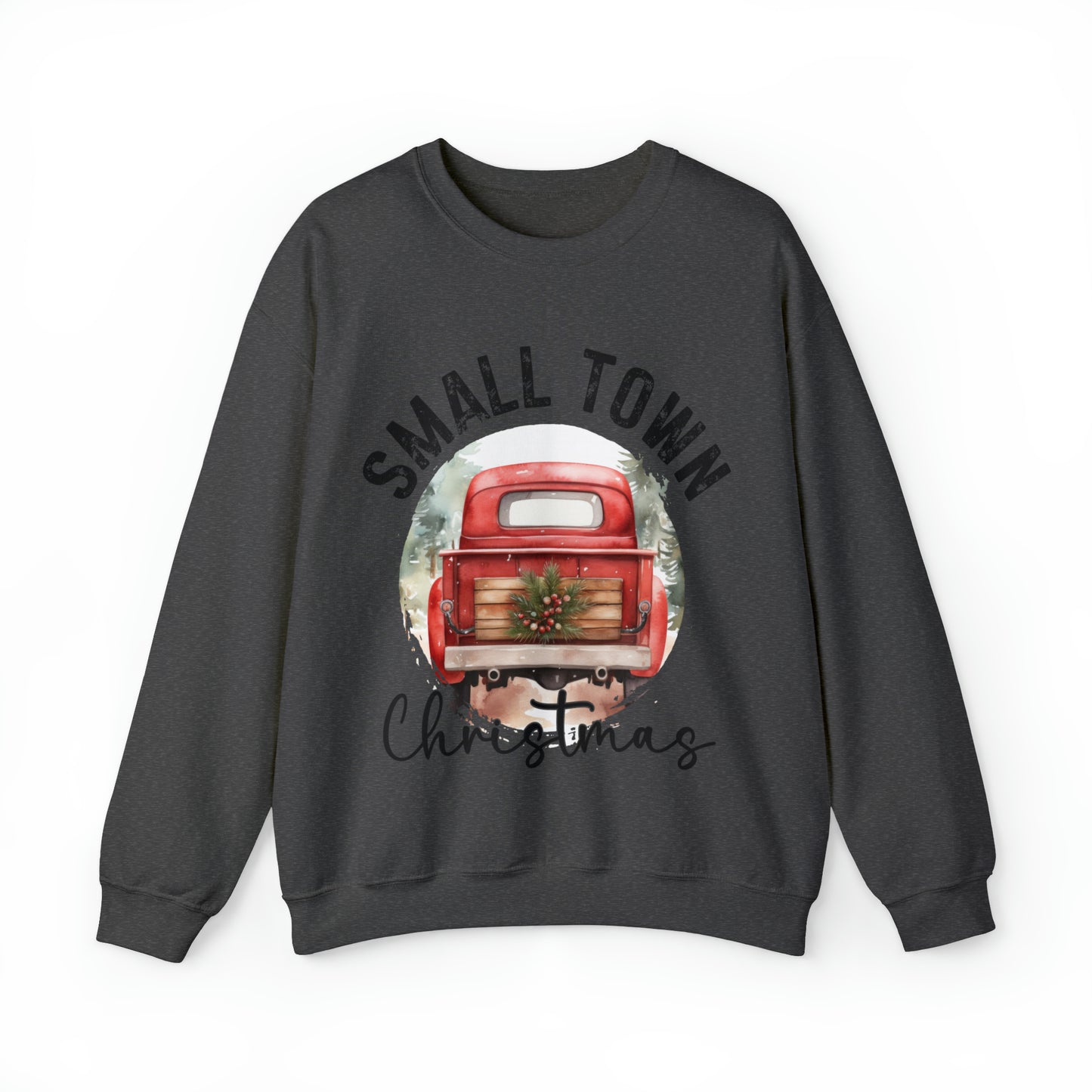 Small Town Christmas Women's Crewneck Sweatshirt