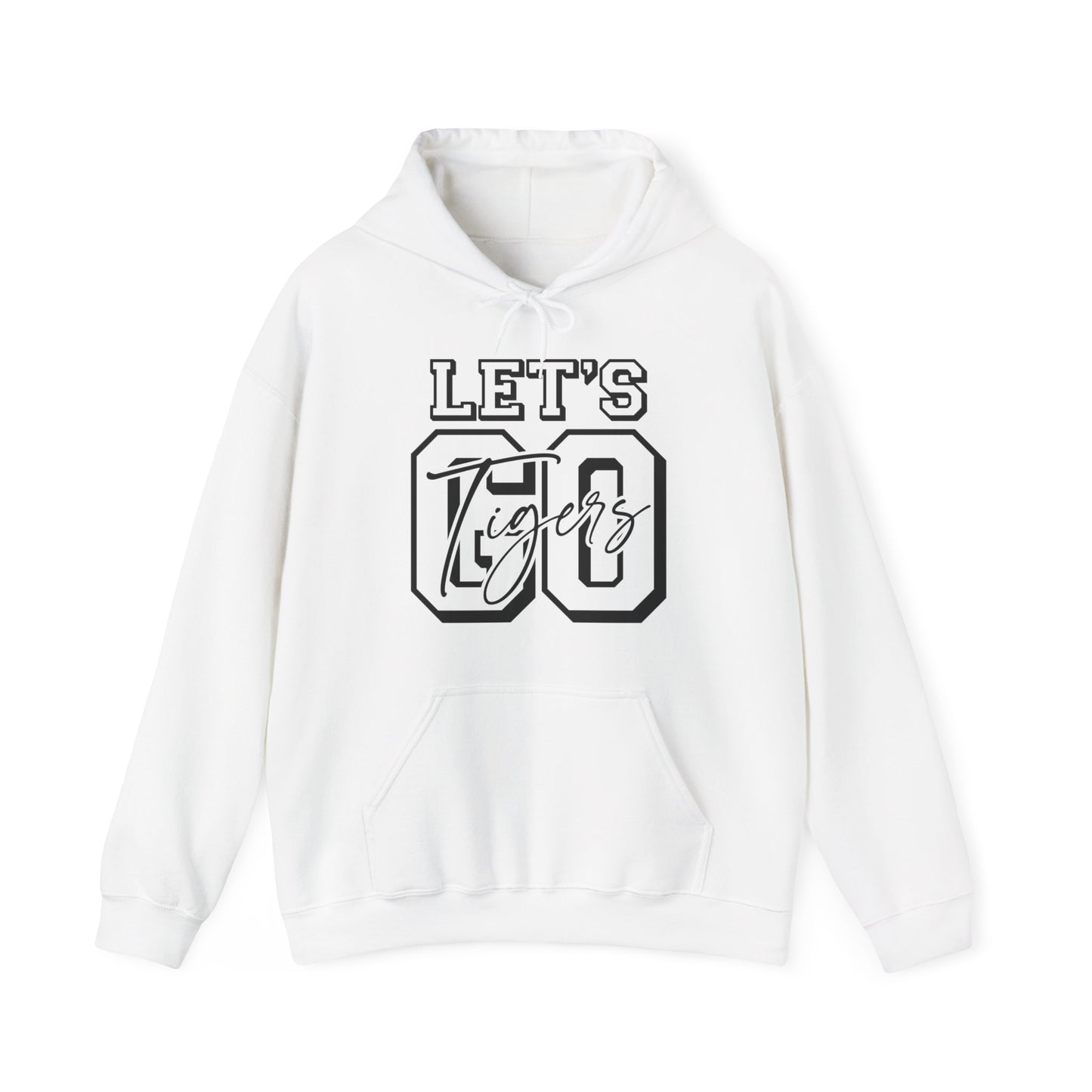 Let's Go Tigers Adult Unisex Heavy Blend™ Hooded Sweatshirt