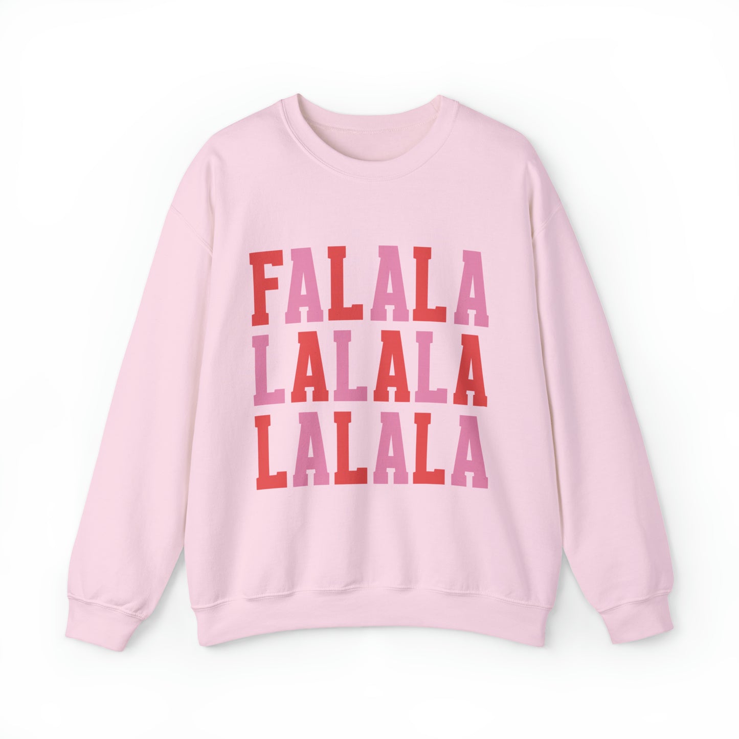 FALALALA Women's Christmas Crewneck Sweatshirt