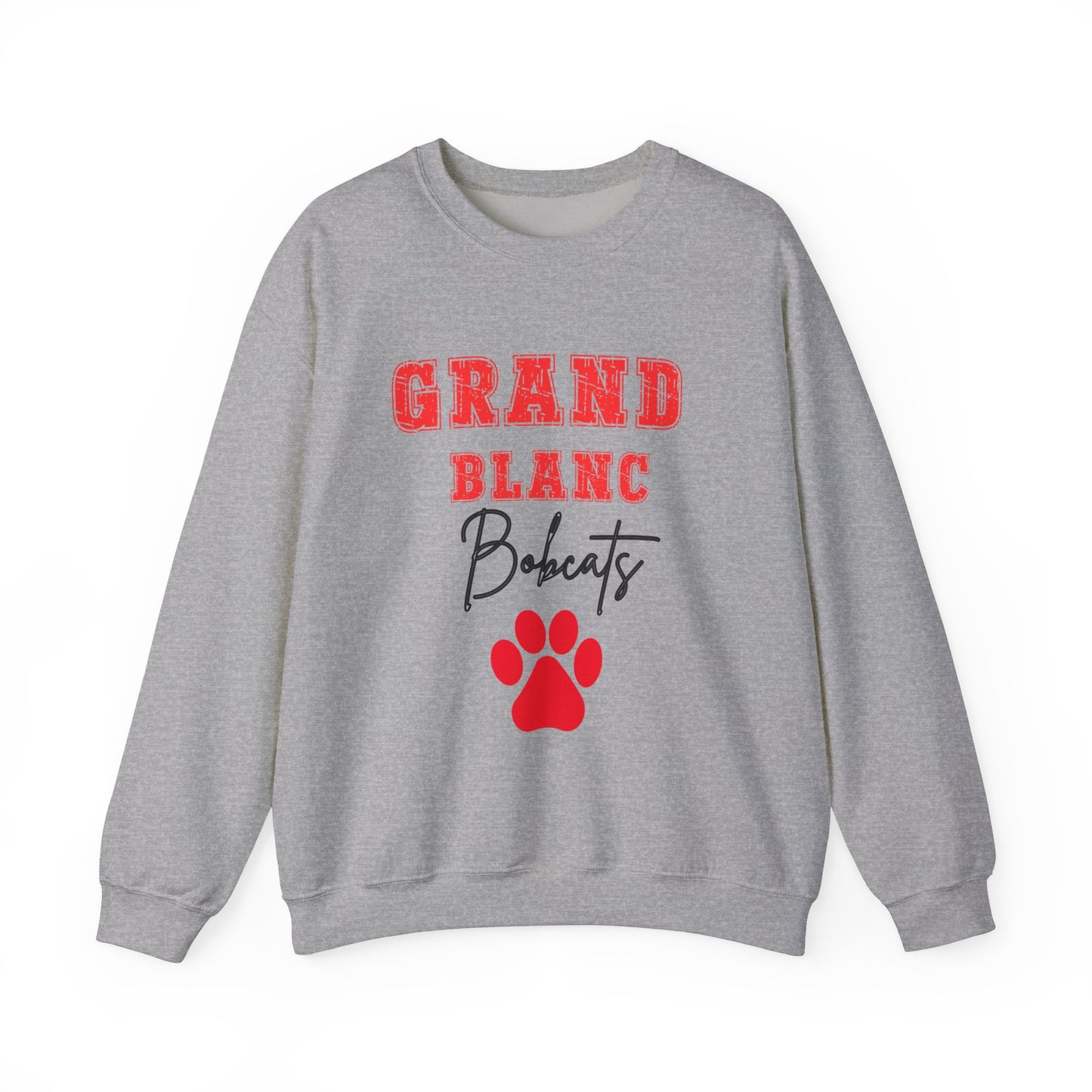 Grand Blanc Bobcats Adult Unisex Crewneck Sweatshirt