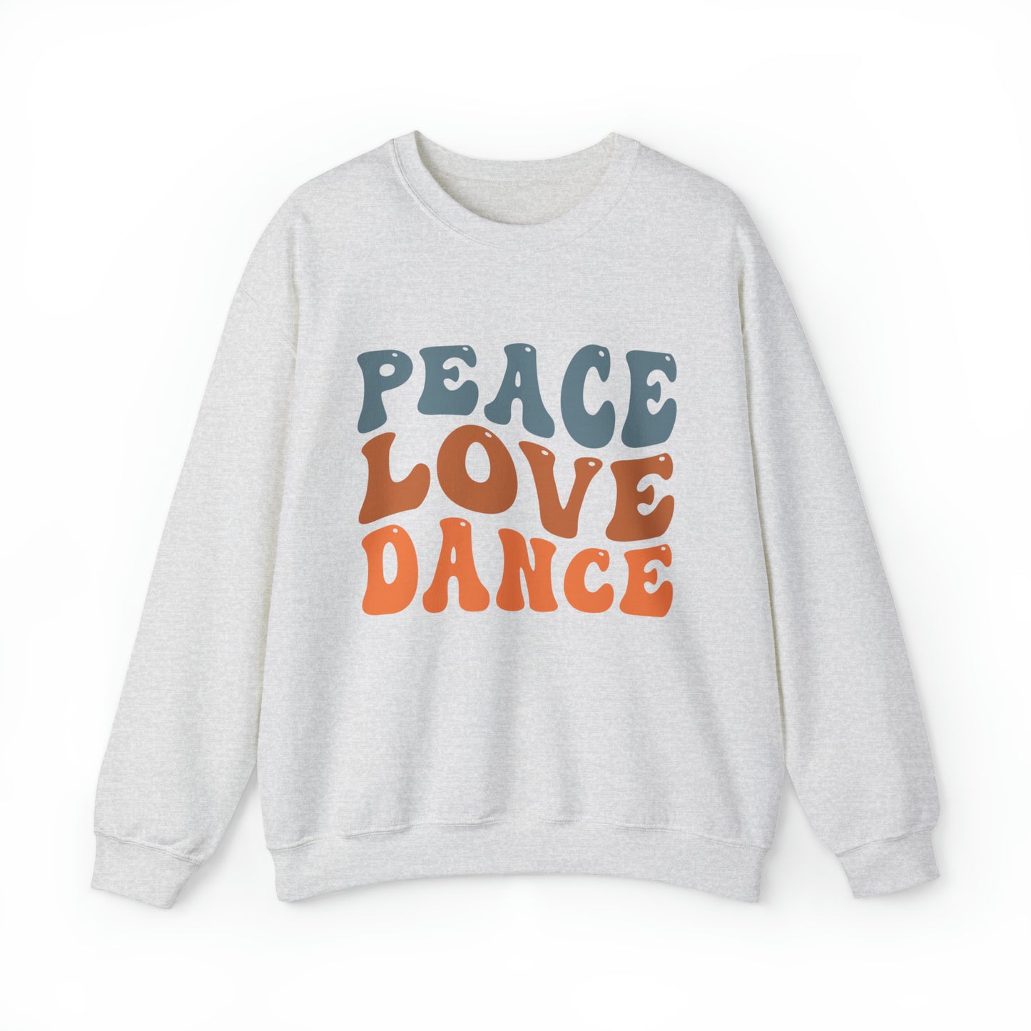 Peace Love Dance Crewneck Sweatshirt