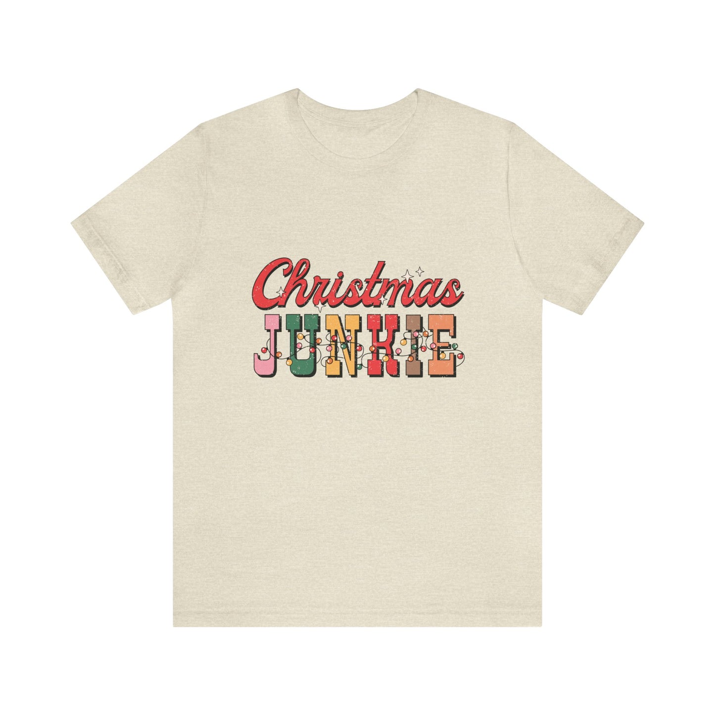 Christmas Junkie Women's Short Sleeve Christmas T Shirt