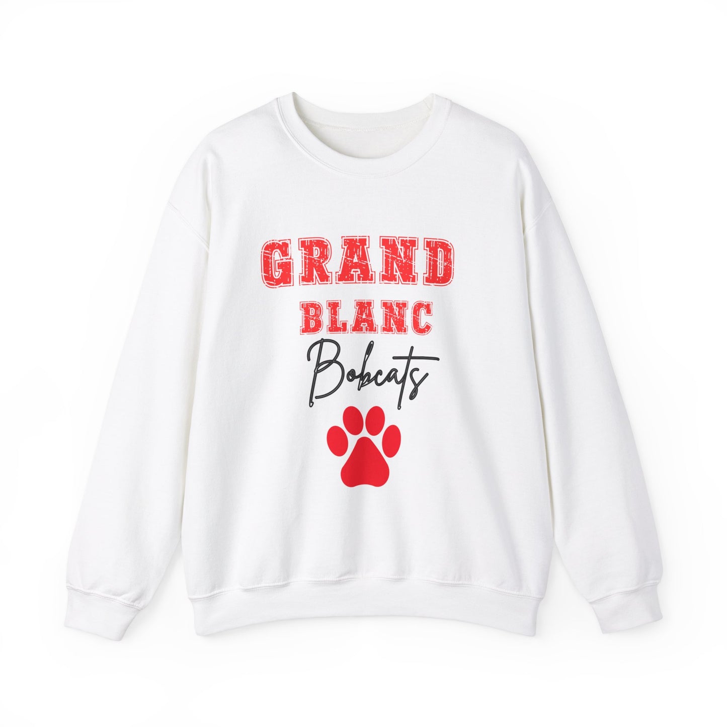 Grand Blanc Bobcats Adult Unisex Crewneck Sweatshirt