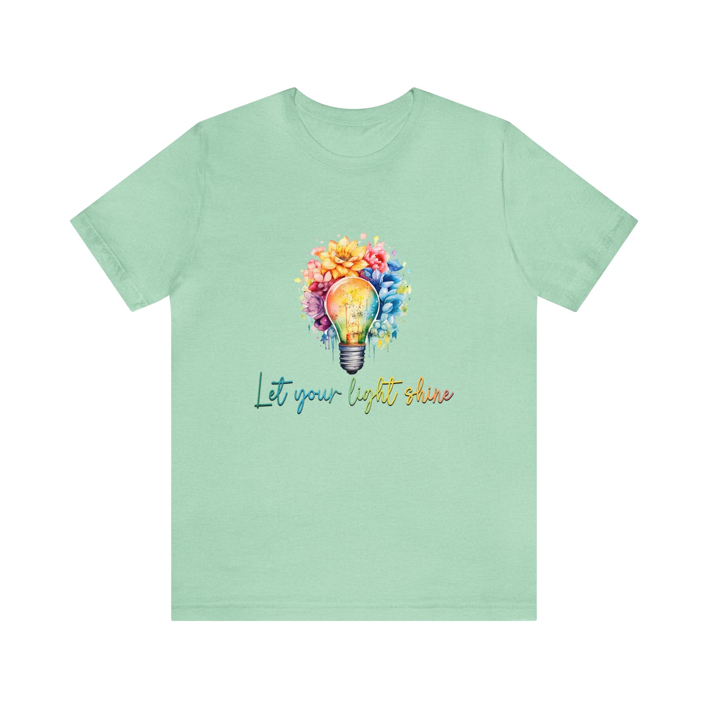 Let your light shine autism advocate Short Sleeve Women's Tee