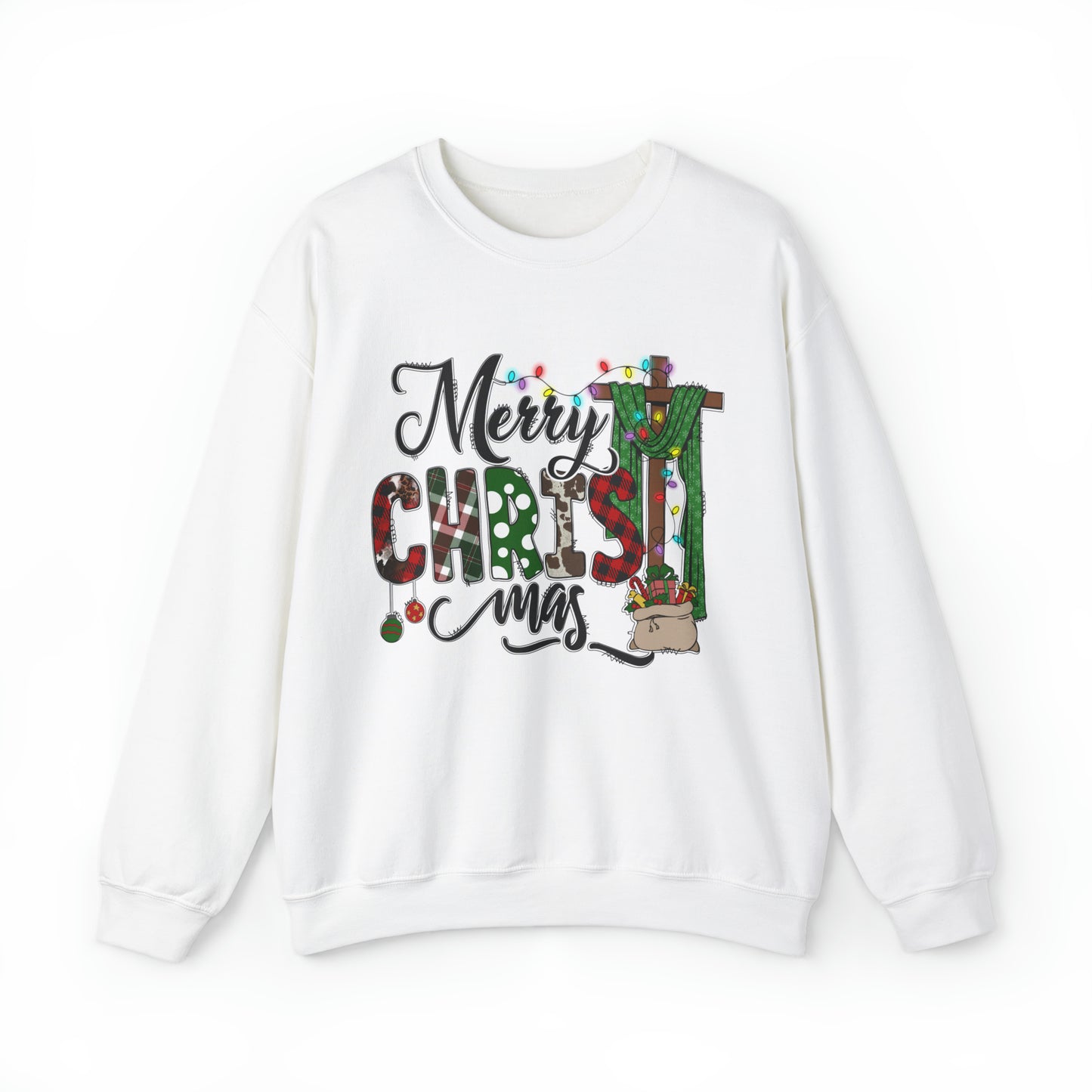 Merry CHRIST mas Women's Christmas Sweatshirt