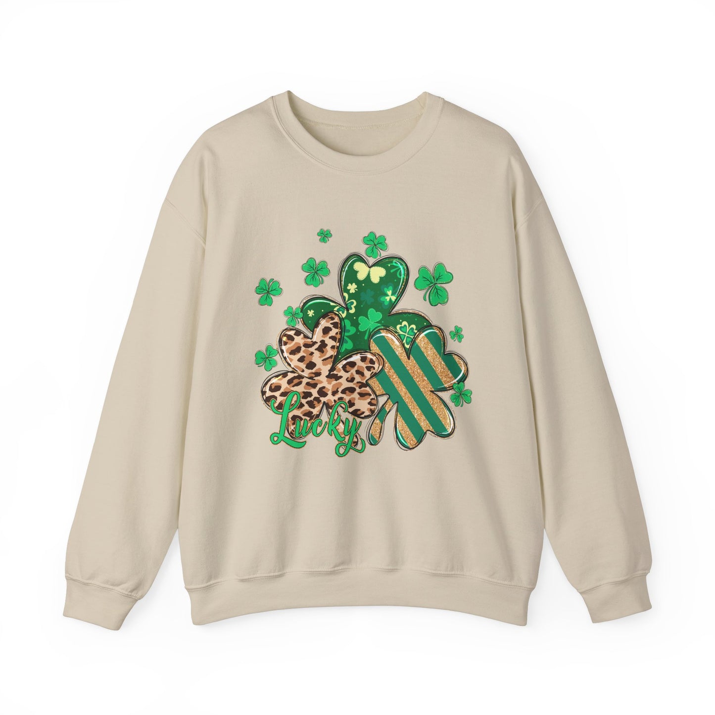 Lucky Shamrock Shirt Women's St. Patrick's Day Sweatshirt