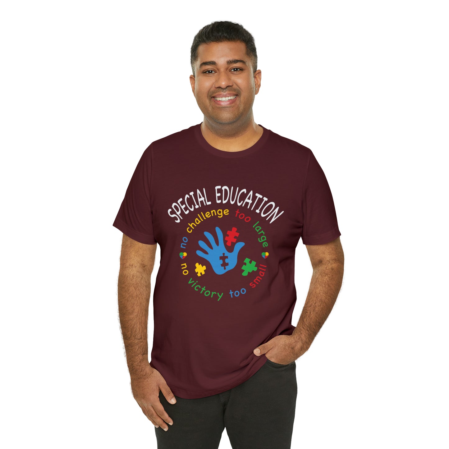 Special Education no challenge too big  Short Sleeve Women's Tee