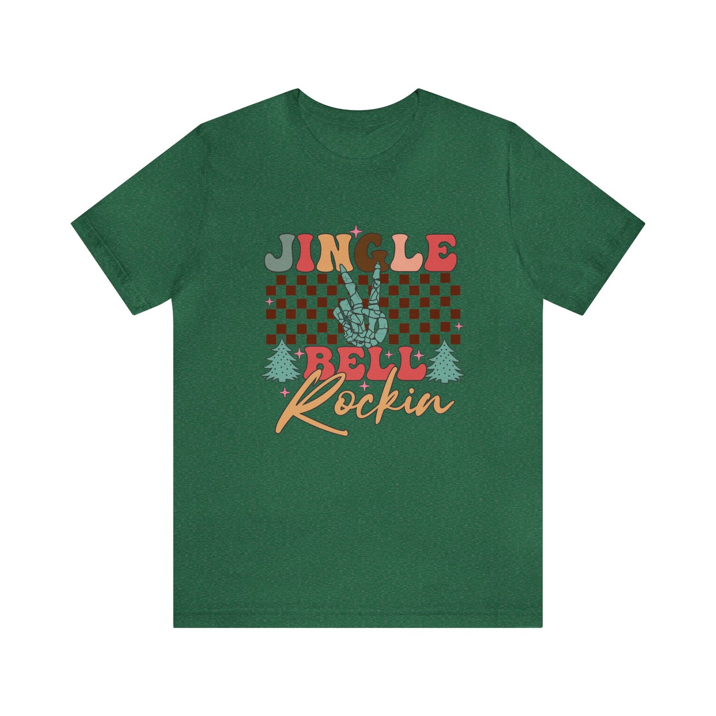 Jingle Bell Rockin Women's Short Sleeve Christmas T Shirt