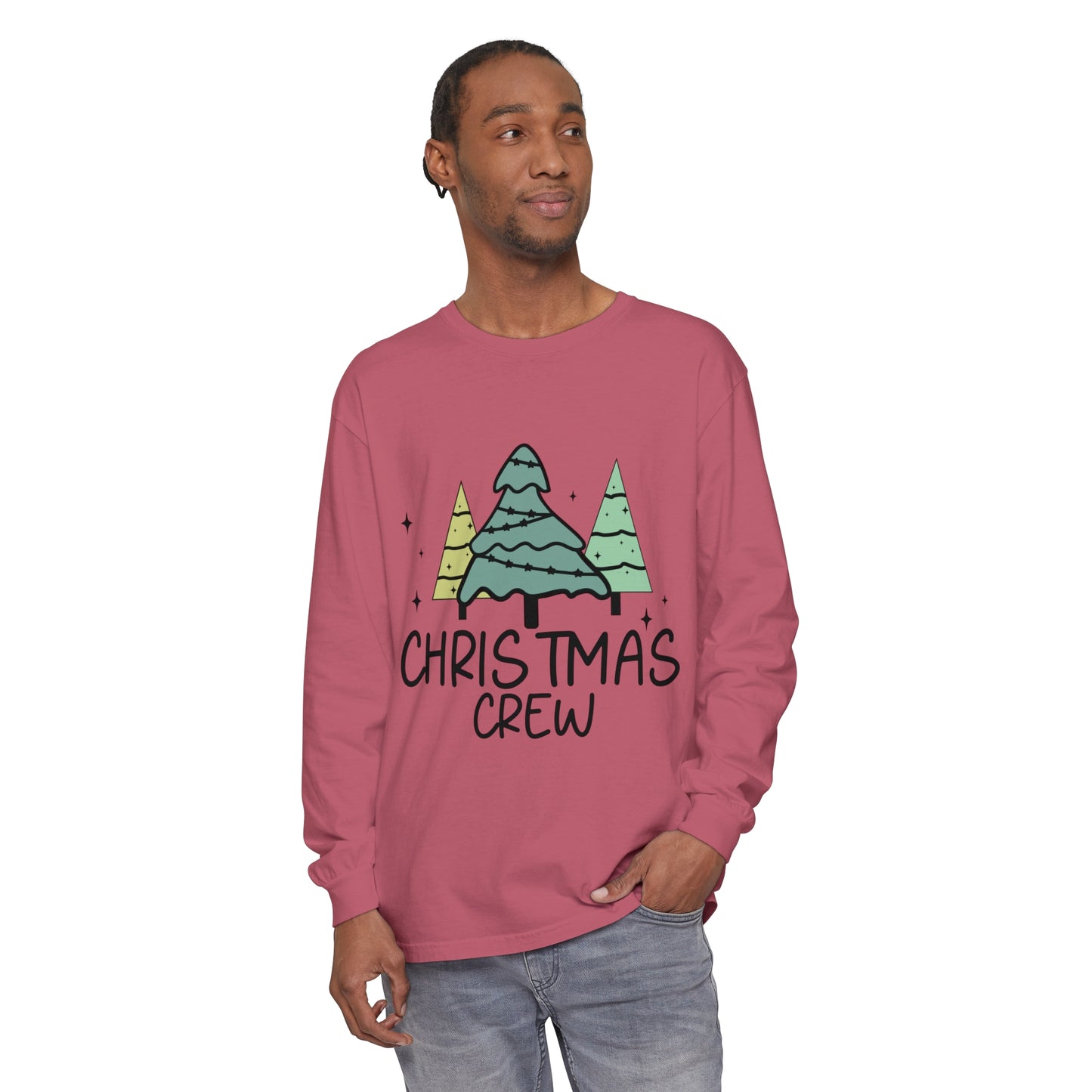 Christmas Crew Women's Loose Long Sleeve T-Shirt