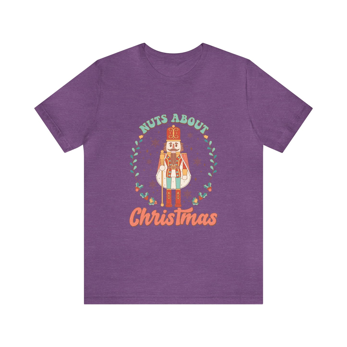 Nuts About Christmas Women's Short Sleeve Christmas T Shirt