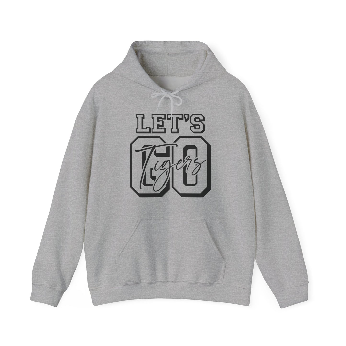 Let's Go Tigers Adult Unisex Heavy Blend™ Hooded Sweatshirt