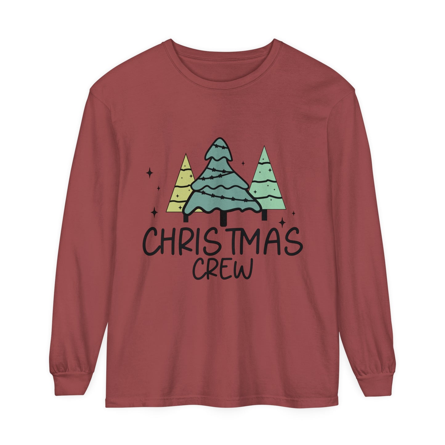 Christmas Crew Women's Loose Long Sleeve T-Shirt