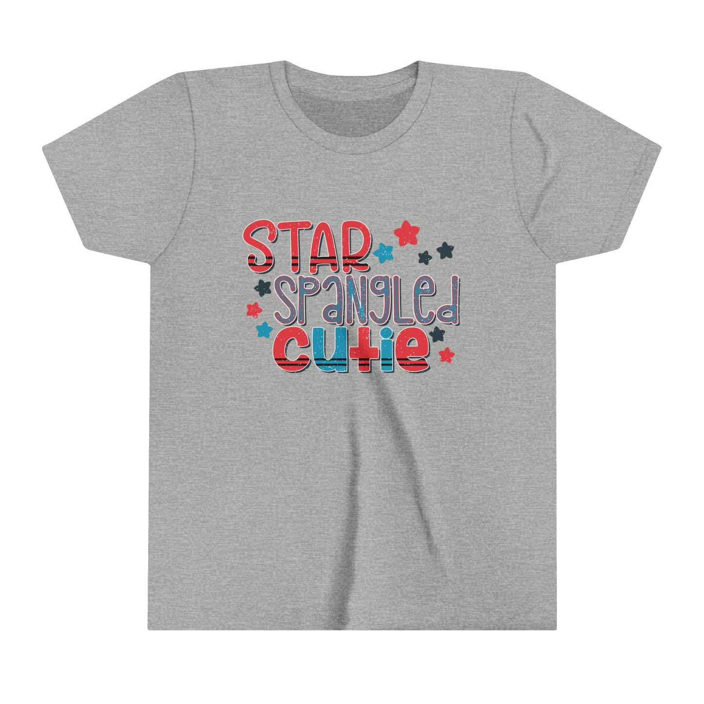 Star Spangled Cutie  4th of July USA Youth Shirt