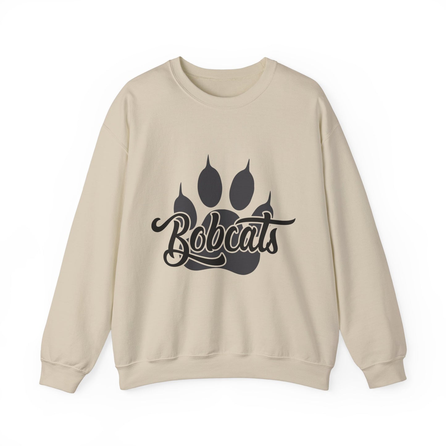 Bobcats Paw Adult Unisex Crewneck Sweatshirt