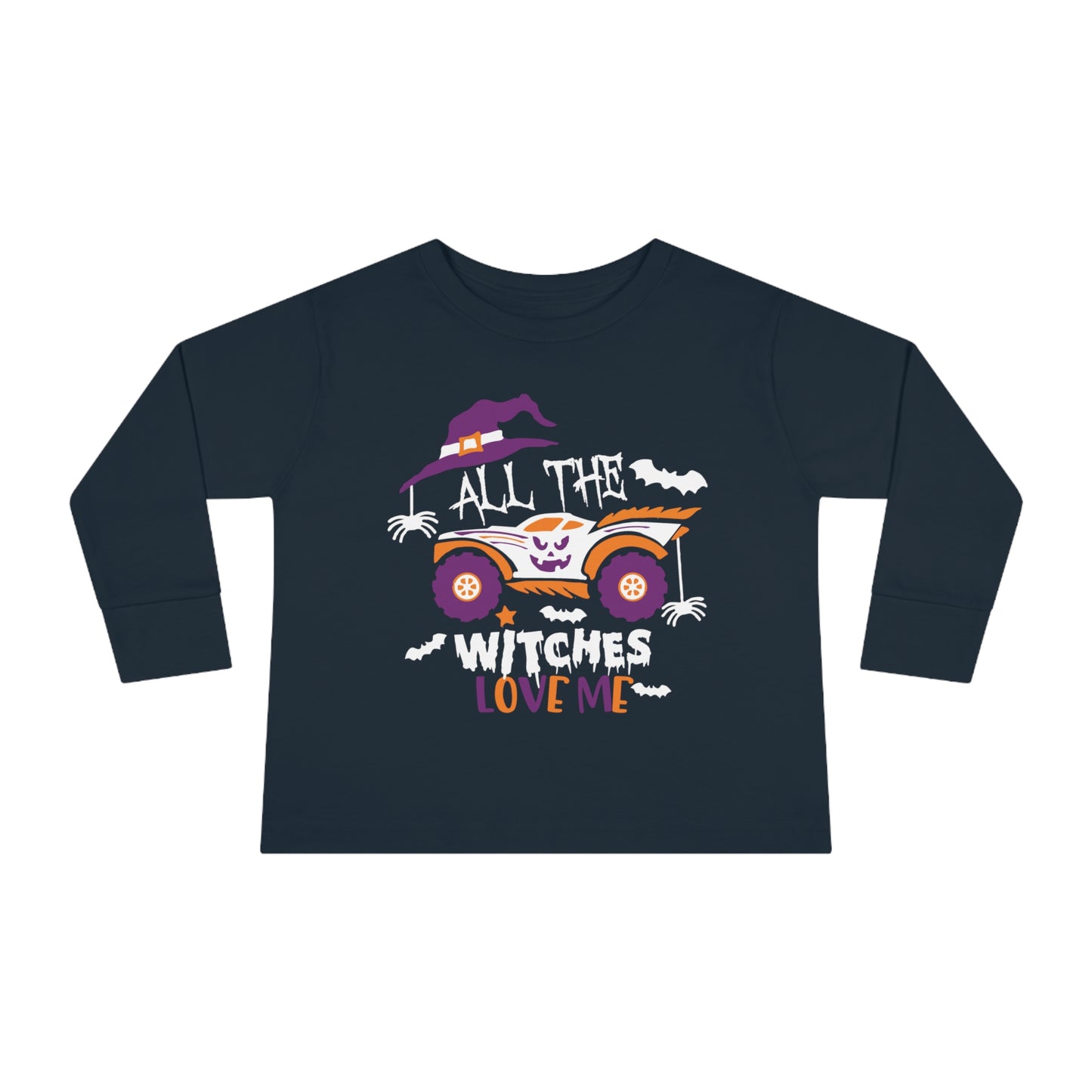 All the witches love me Toddler Long Sleeve Tee