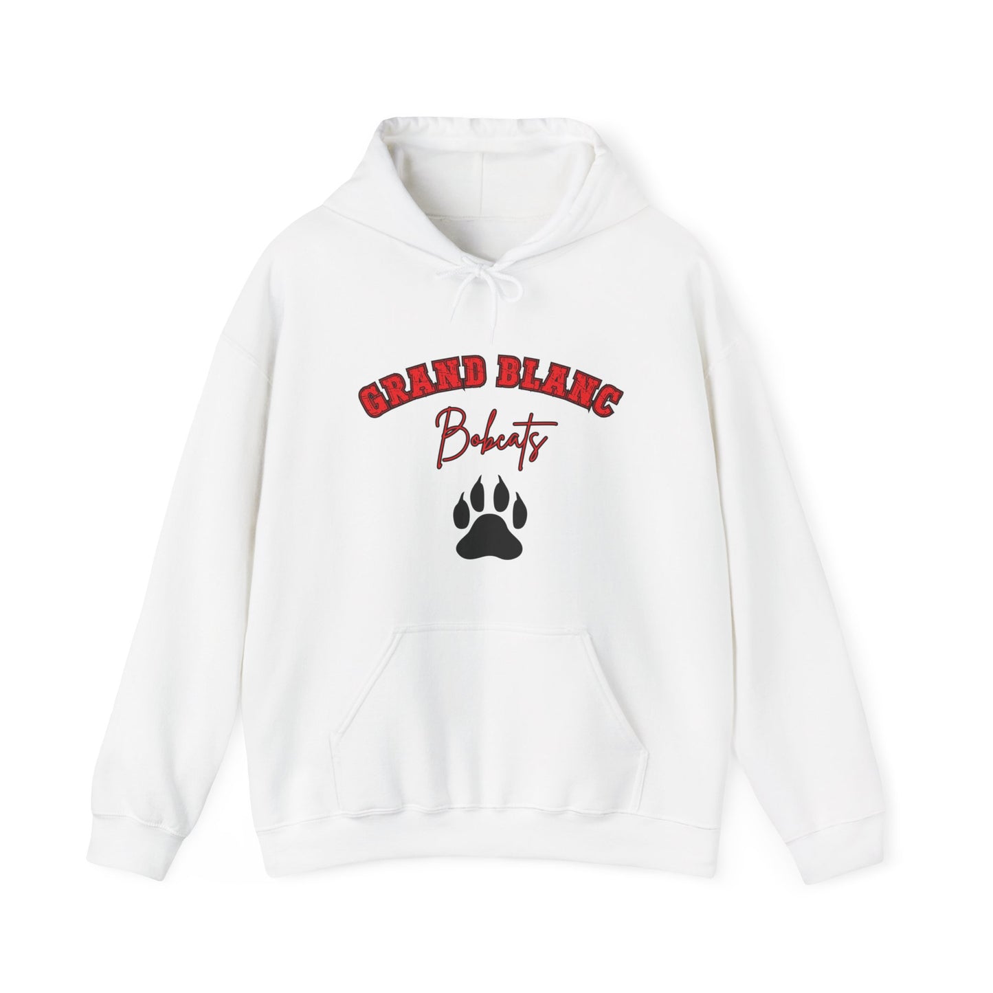 Grand Blanc Bobcats Adult Unisex Heavy Blend™ Hooded Sweatshirt