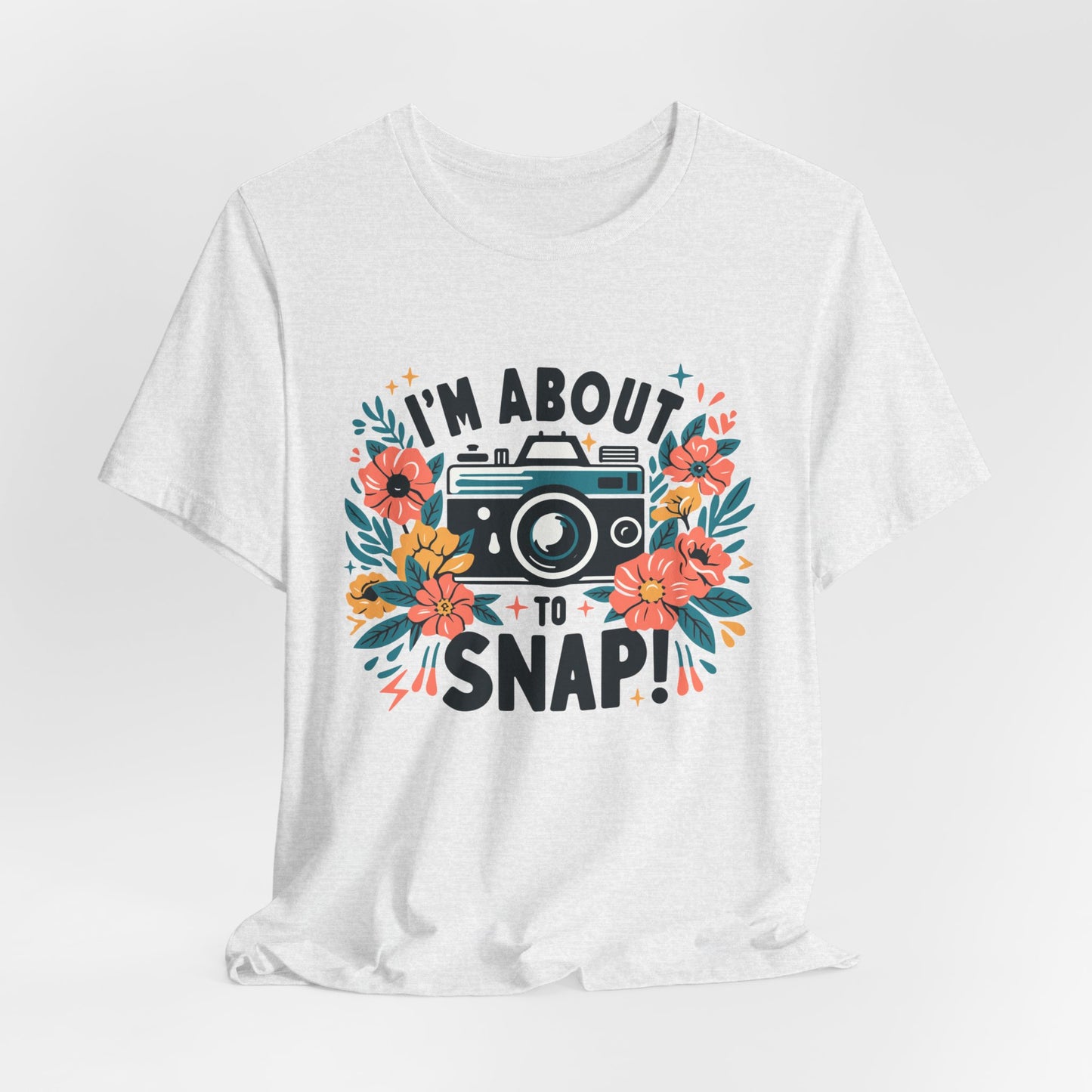 About to Snap Photographer Women's Funny Short Sleeve Tshirt