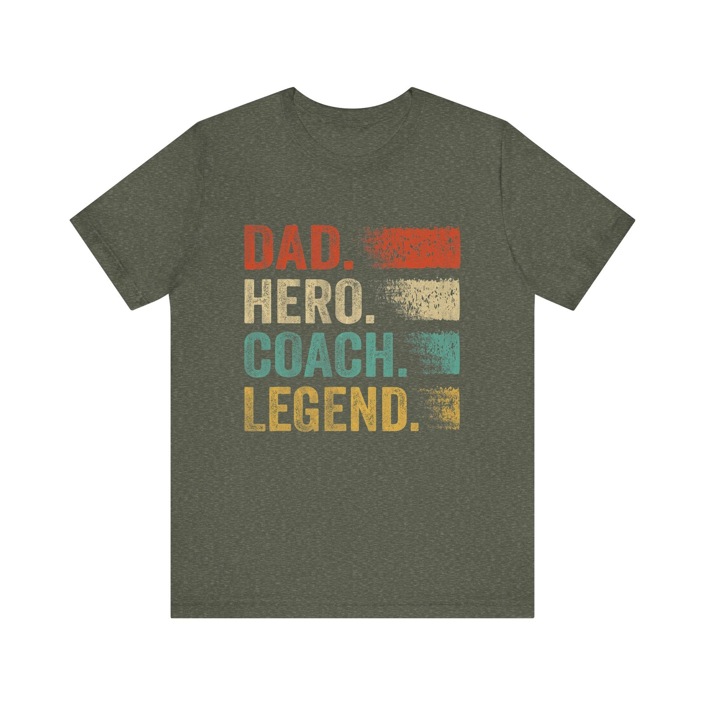 Dad Hero Coach Legend Men's Sleeve Shirt