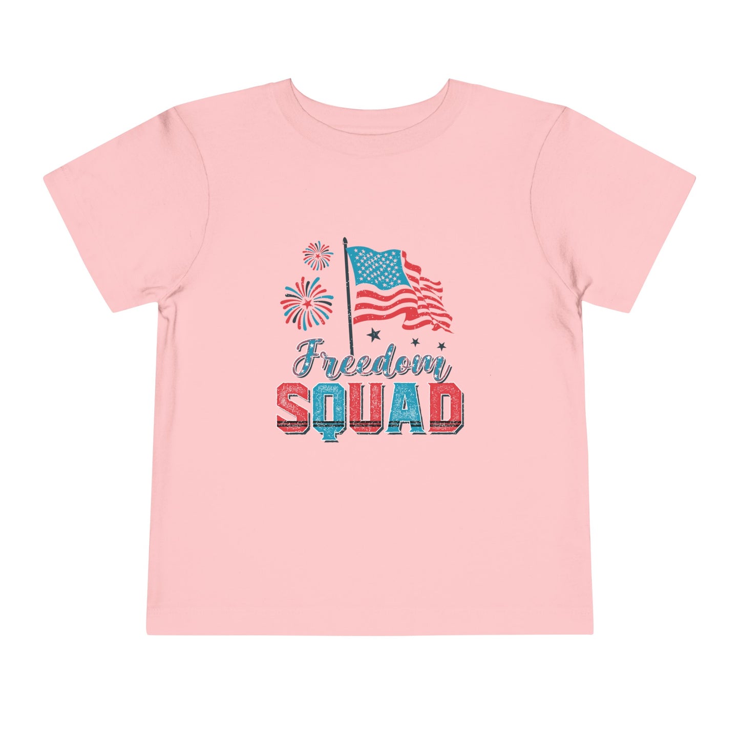 Freedom Toddler USA 4th of July Short Sleeve Tee