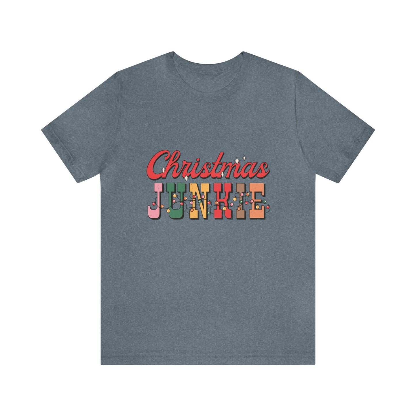 Christmas Junkie Women's Short Sleeve Christmas T Shirt