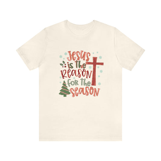 Jesus the Reason for the Season Christmas Women's Tshirt