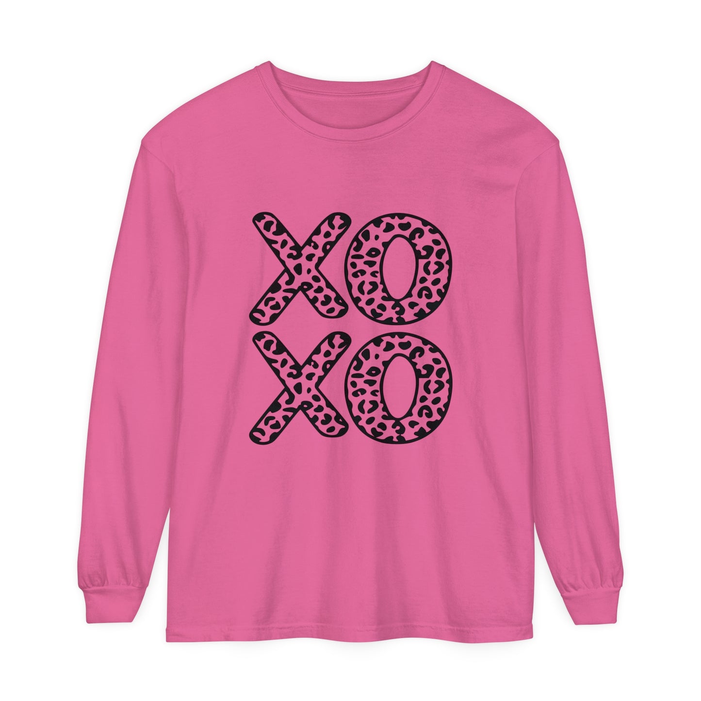 XOXO Women's Loose Long Sleeve T-Shirt