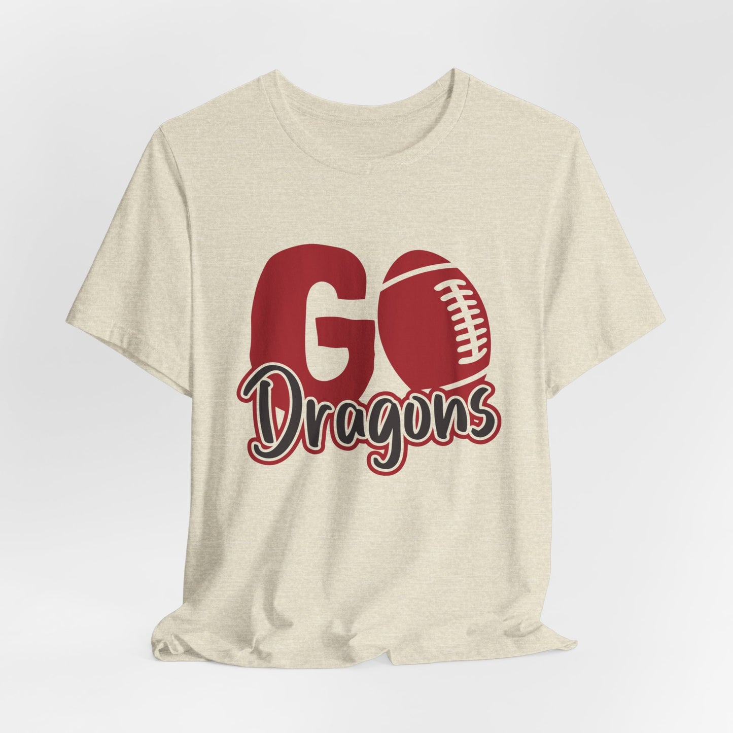 Go Dragons Adult Unisex Short Sleeve Tee