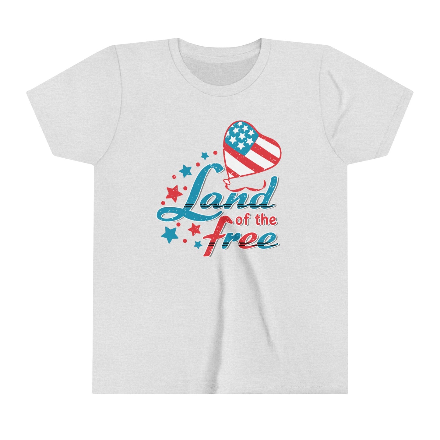 Land of the Free 4th of July USA Youth Shirt