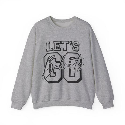 Let's Go Bobcats Adult Unisex Crewneck Sweatshirt