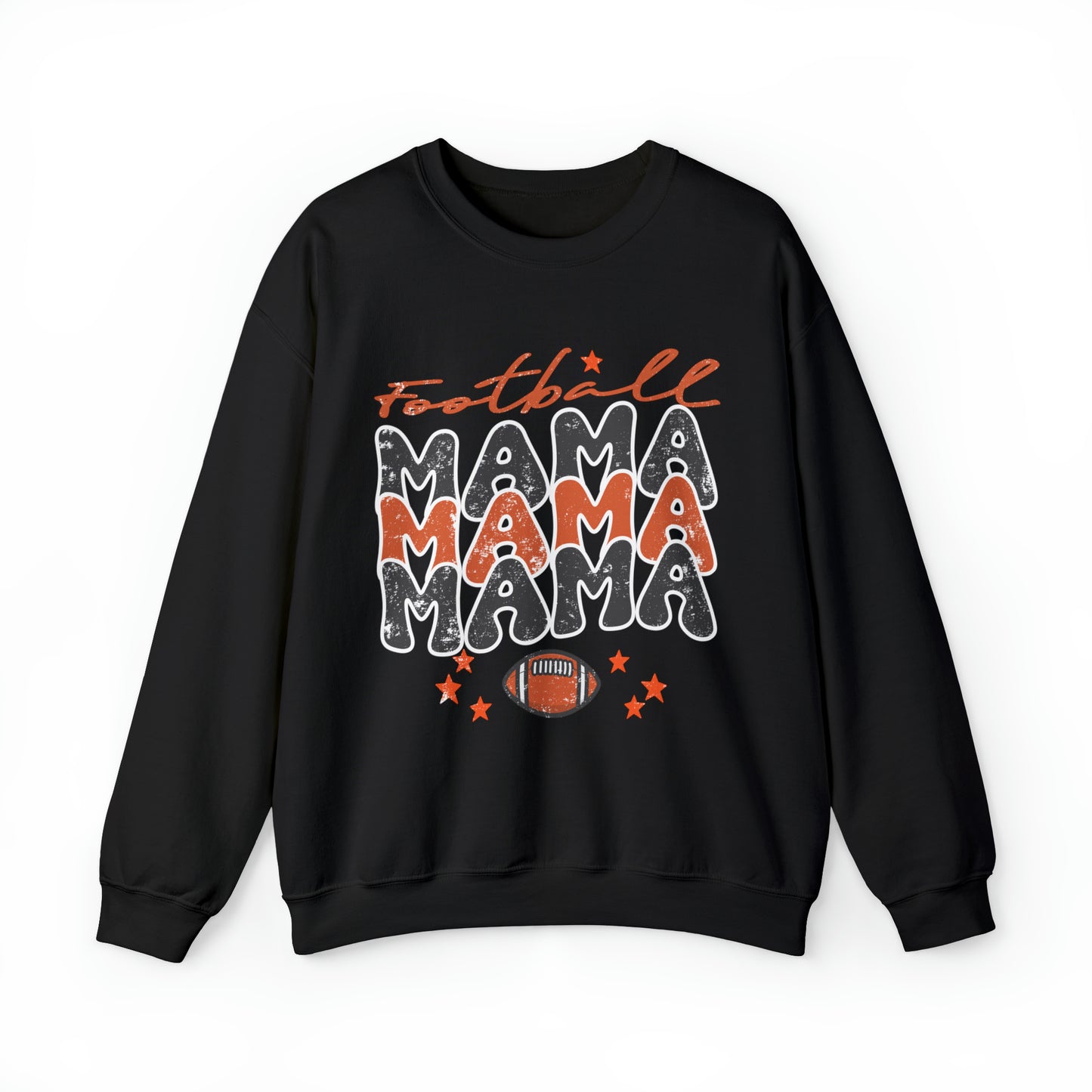 Football Women's Mama Crewneck Sweatshirt