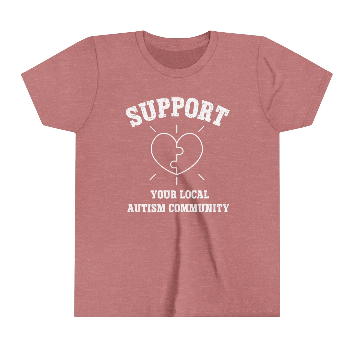 Support Autism Community Autism Advocate Youth Shirt