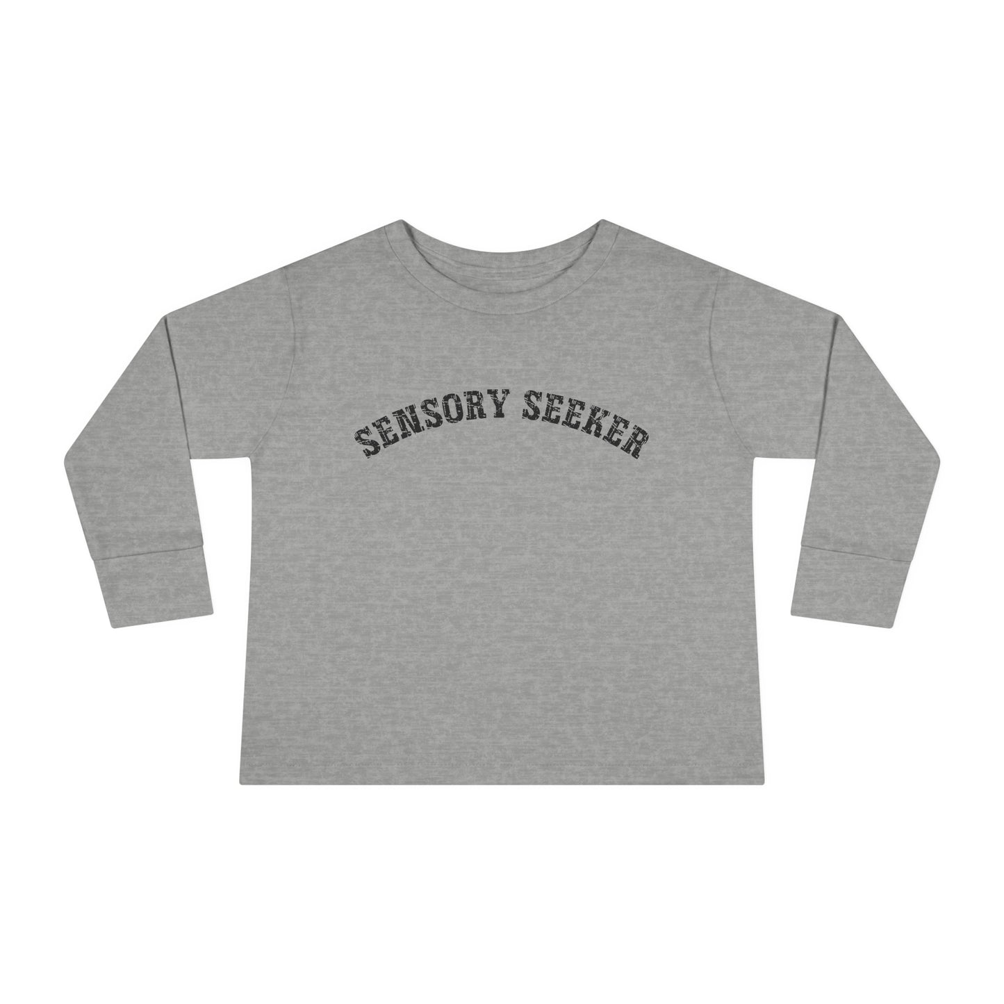 Sensory Seeker Autism Awareness Toddler Long Sleeve Tee