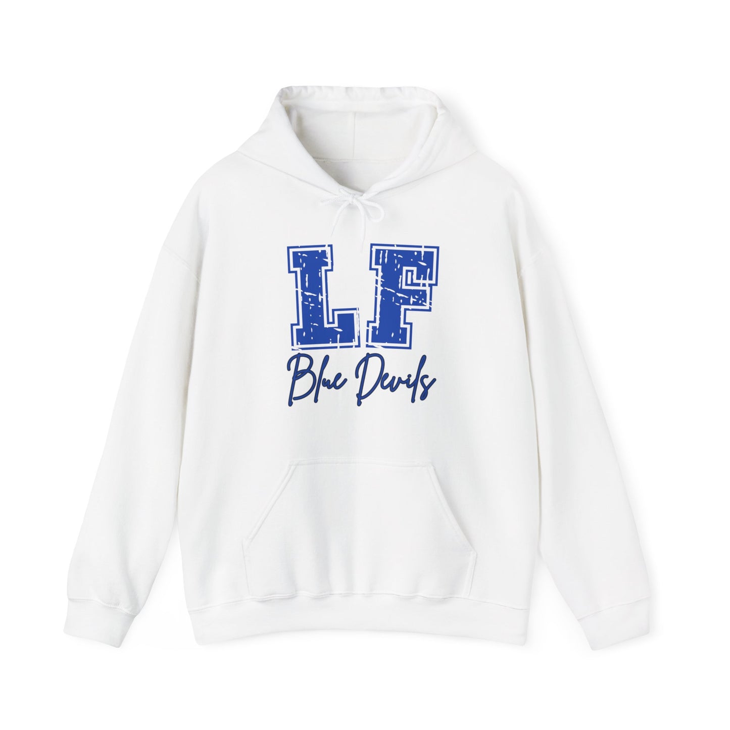 Lake Fenton Blue Devils Adult Unisex Heavy Blend™ Hooded Sweatshirt